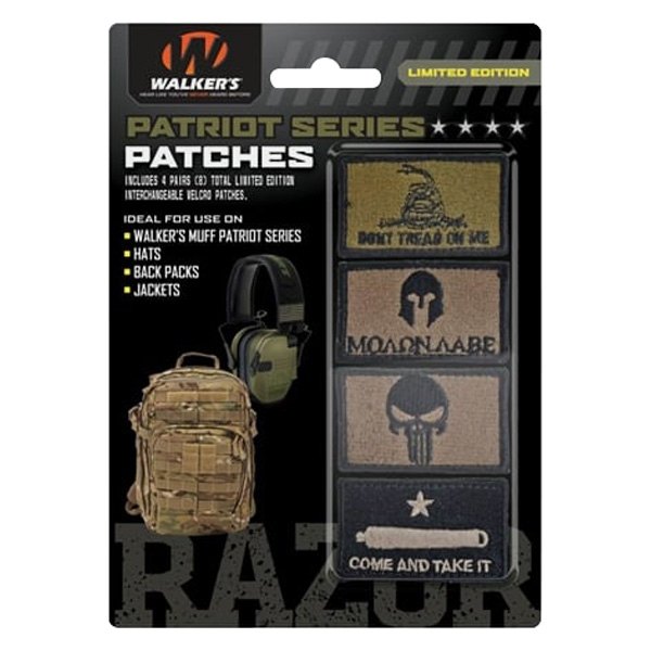 Walker's® - Patriot Patch Kit 4 Pieces