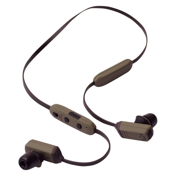 Walker's® - Rope 29 dB Black/Brown Bluetooth Hearing Enhancer