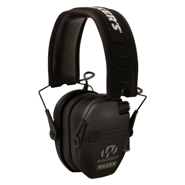 Walker's® - Razor™ 23 dB Black Electronic Earmuffs