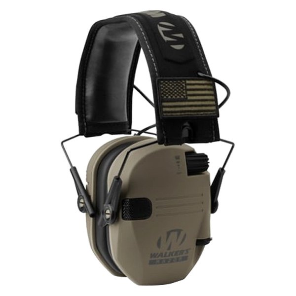 Walker's® - Razor Patriot Series™ 23 dB Flat Dark Earth Electronic Earmuffs