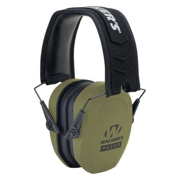 Walker's® - Razor Slim™ 27 dB Green Passive Earmuffs