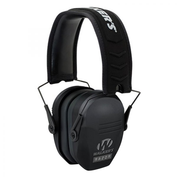 Walker's® - Razor Slim™ 27 dB Black Passive Earmuffs