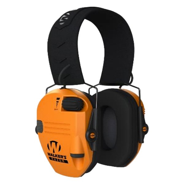 Walker's® - Razor Slim™ Profile 23 dB Blaze Orange Electronic Earmuffs