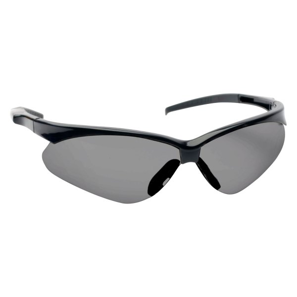 Walker's® - Crosshair™ Sport Shooting Black Frame Smoke Polycarbonate Semi-Rimless Glasses