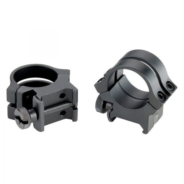 Weaver® - Quad Lock™ Matte Black 1" X-High Detachable Rings