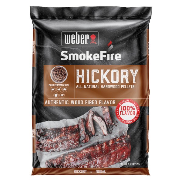 Weber® - SmokeFire Hickory All-Natural Hardwood Pellets