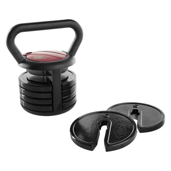 Weider® - 40 lb Black Workout Kettlebell