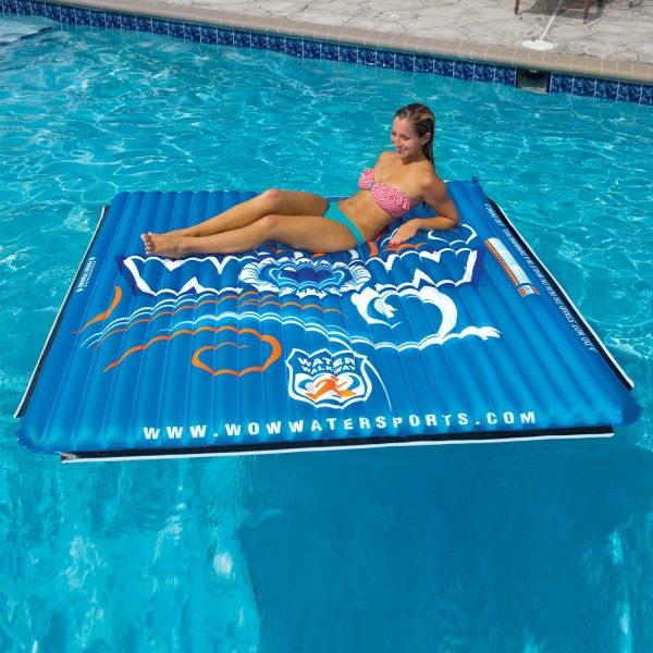 inflatable swim mat
