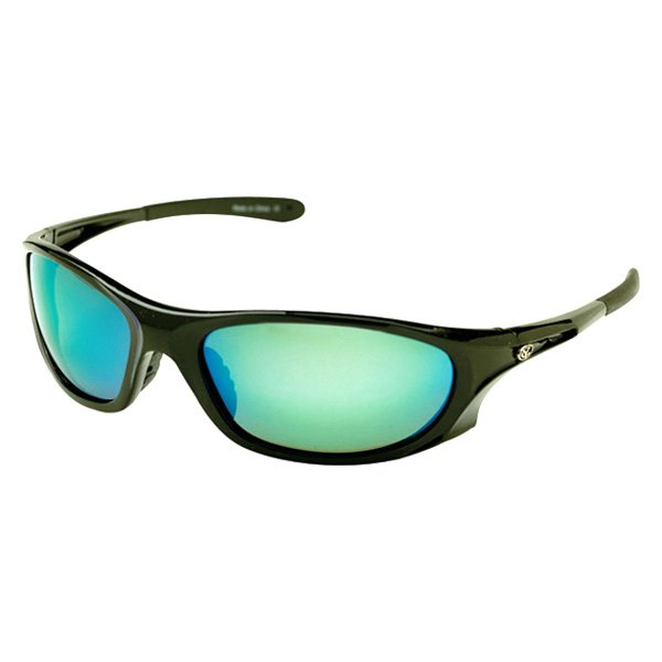 Yachter's Choice® - Dorado Black/Blue Mirror Polarized Sunglasses