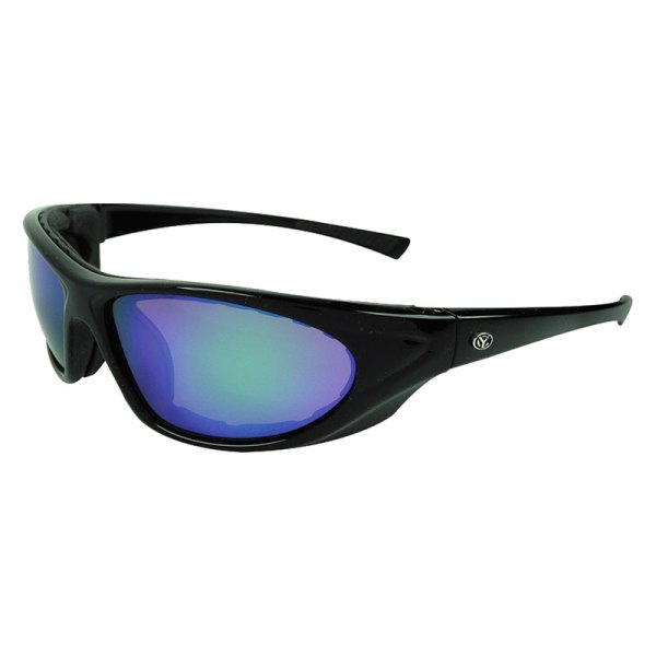 Yachter's Choice® - Bonefish Black/Green Mirror Polarized Sunglasses