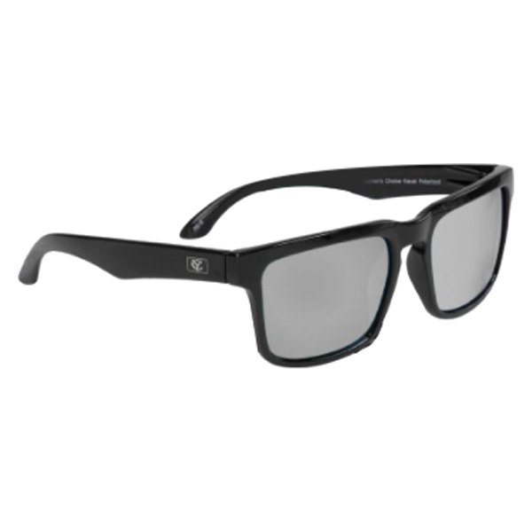 Yachter's Choice® - Kauai Black/Silver Mirror Polarized Sunglasses