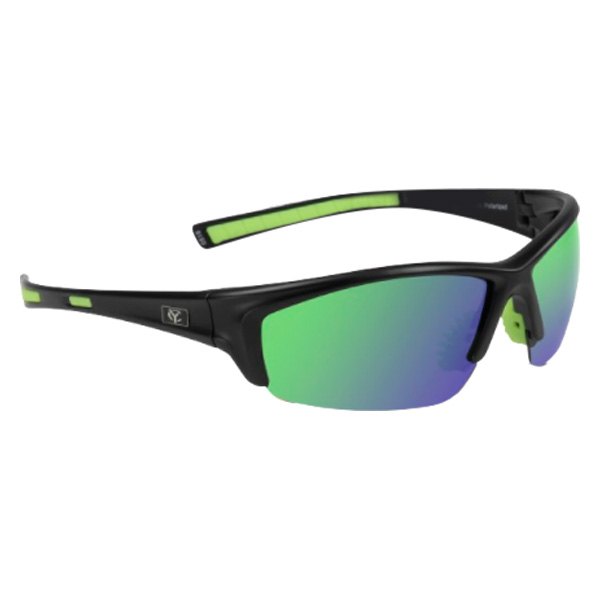 Yachter's Choice® - Ozark Black/Green Mirror Polarized Sunglasses