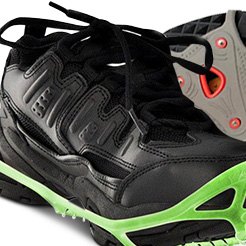 Large by YakTrax Glow Yaktrax Walker Traction Cleats for Snow and Ice 