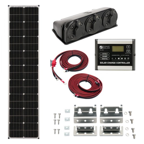 Zamp Solar® - Long Series 90W Roof Solar Panel Kit