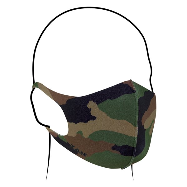 ZANheadgear® - Lightweight Face Mask (Camo/Black)