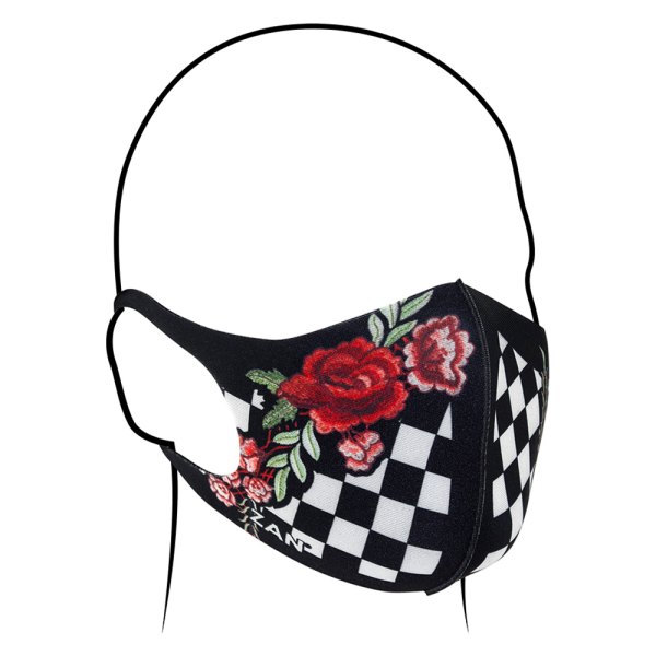 ZANheadgear® - Lightweight Neo Face Mask (Checkered Floral/Black)