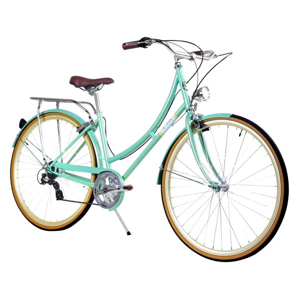 ZF Bikes® - Civic Women 17" 1x7s Cruiser Bike