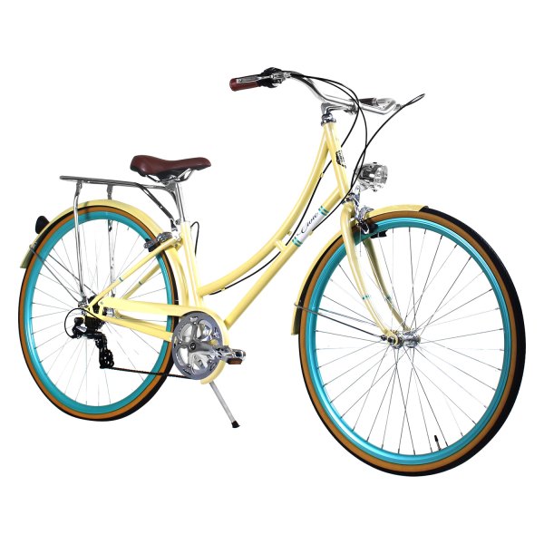 light yellow bike