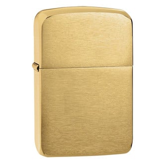Zippo® - 1941 Replica Brushed Brass Lighter
