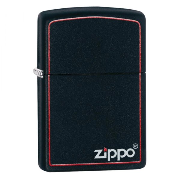 Zippo® - Classic Black and Red Lighter
