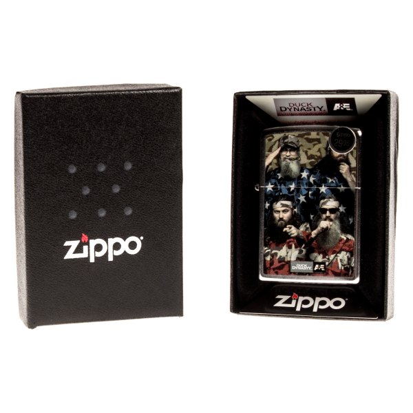 Zippo® - Duck Dynasty Crest Emblem on Street Lighter